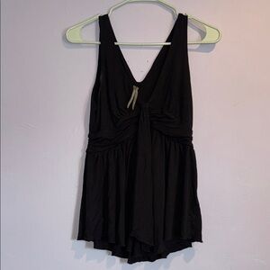 Anthropologie Black Sleeveless top